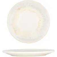 BY BONE Dessertbord - Wave - Porselein - 19 cm - set van 6