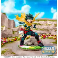SEGA My Hero Academia: You're Next XrossLink PVC Statue Izuku Midoriya 14 cm