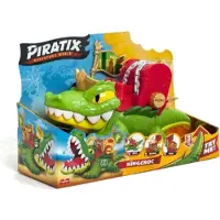 MagicBox Piratix Crazy Jungle King Croc Figure Veelkleurig Kinderen