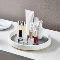 Famanu - Lazy Susan set van 2, draaiplateaus 30 cm, kunststof kruidendienblad
