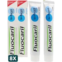 FLUOCARIL 8 x - Tandpasta - Met Fluoride - 2 Tubes - 75 ml