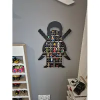 Moliland - Wandrek - 31 Minifiguurtjes - Ninja vorm - Zwart