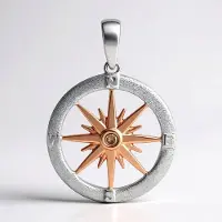 Cavill - Hanger Dames 18K Roségoud Verguld - 925 Sterling Zilver - 0,03 ct Argyle Rose Diamant - Ronde Briljant - Luxe Sieraad met Certificaat