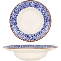 By Bone Pastabord edera cobalt porselein 25 cm (400cc) set van 2