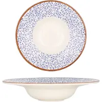BY BONE Pastabord - Edera - Porselein - 25 cm (400cc) - set van 2