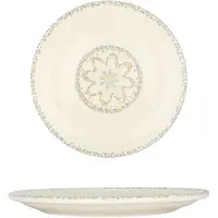 By Bone Dessertbord tessera porselein 21 cm set van 6
