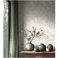 Living Walls BLADEREN BEHANG | Floraal - Roomwit Zilver Grijs - Metropolitan Stories Hot Spots