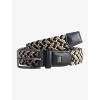 Brax Gevlochten riem beige, Motief