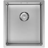 Pure.Sink Comfort RVS spoelbak 34x40 cm onderbouw, vlakbouw en opbouw PCM3440-02