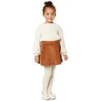 Merry Style WL-010 Kinderen Panty - 60 DEN -Microvezel - Meisjes - Polyamide - Ecru 05 - 116-122