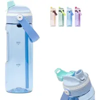 Kambukka Dupla Drinkfles 750 ml - 2-in-1 Waterfles - 100% Lekvrij - Sky Cloud