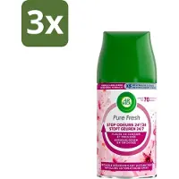 Air Wick 3 x Freshmatic - Luchtverfrisser Navulling - Aziatische Kersenbloesem - 250ml - Aziatische Kersenbloesem - Luchtverfrisser - Geurverspreider - Geur - Geurstop