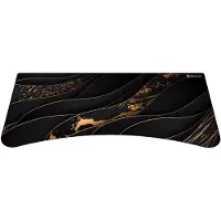 AROZZI Arena Gaming Bureau Vervangende Muismat - 160 cm - Zwart-Goud