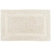 Homescapes badmat crème 50x80 cm gemaakt van 100% katoen
