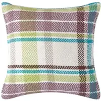 Homescapes Kleurrijke Falun Tartan kussenhoes 45 x 45 cm