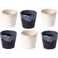 Costa Nova Grespresso espresso kopjes set van 6 in de kleur Chique - 6 cm - 0,9 L