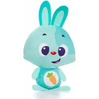 Big Buy Cooking Knuffel met Geluid Moltó Gusy luz Baby Bunny Turkoois 7,5 cm