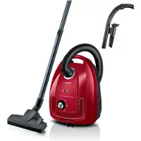 Bosch BGB38RD2 Rood en Zwart 600W Compacte Stofzuiger