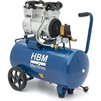 HBM olievrije stille compressor, 50 liter