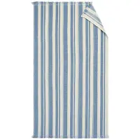 Yumeko Hamamdoek Katoen 100x180 Blauw - Eco, Bio & Fairtrade