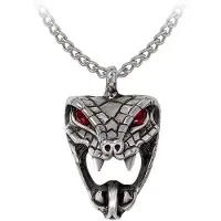 Alchemy - Snake Bite (Naeddre) Ketting - Zilverkleurig