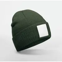 Beechfield Muts met patch B337R