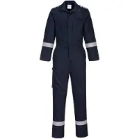 Portwest FR501 Bizflame Plus beschermende overall, marineblauw, maat XXL
