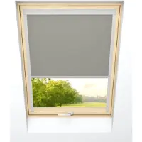 Time4blinds - Dakraam Rolgordijn - Breedte 780mm, Hoogte 1432mm - Compatibel met Velux, Compatibel met Fakro - Verduisterend Rolgordijn, Thermisch Rolgordijn, Zonwering voor Dakramen - Kardemom