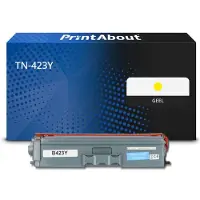PrintAbout Toner TN-423Y Geel Hoge capaciteit geschikt voor Brother