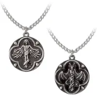 Alchemy - St. Levantius Talisman Ketting - Zilverkleurig