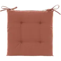 Hespéride Hespiride Stoelkussen Altea - 40 x 40 cm - terracotta - vierkant - polyester - tuinkussen - buiten