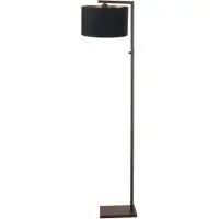Steinhauer Vloerlamp Stang met zwarte kap