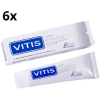 Vitis Whitening Tandpasta - 6 x 75 ml - Voordeelverpakking