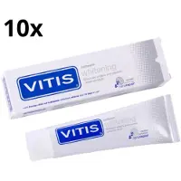 Vitis Whitening Tandpasta - 10 x 75 ml - Voordeelverpakking