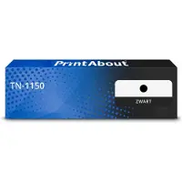 PrintAbout Toner TN-1150 Zwart geschikt voor Brother