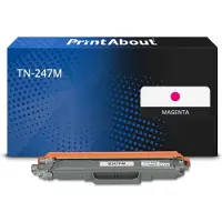 PrintAbout Huismerk vervangt Brother TN-247M Toner Magenta Hoge capaciteit