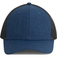 K-Up Pet Urban Trucker - 6 panelen Light Navy Heather/Dark Grey - K-up KP142 - Maat One Size