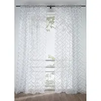 Bonprix Transparant gordijn van burn-out stof (1 stuk) maat H/B: 225/135 cm