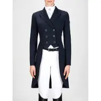 Equiline Marilyn X-Cool Evo dames dressuur slipjas - Navy, maat 40