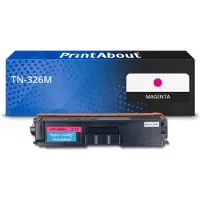 PrintAbout Toner TN-326M Magenta Hoge capaciteit geschikt voor Brother
