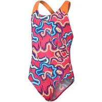 Speedo ECO+ Digital Allover Splashback Badpak Meisjes