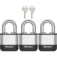 Master Lock Hangslot | | Elite Heavy Duty Lock | 3 stuks | 45 mm