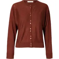 Selected Gebreid vest rood
