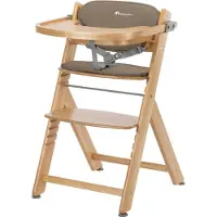 Bebeconfort Timba2 met verkleinkussen - Kinderstoel - Natural Wood - Vanaf 6 maanden tot 99 jaar
