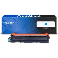 PrintAbout Toner TN-230C Cyaan geschikt voor Brother