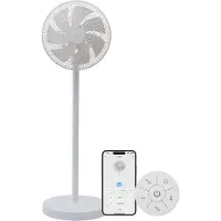 Evolar Smart Ventilator Staand - 36W - Incl. Accu - Statiefventilator - Ambient Light - WiFi - App & Afstandsbediening - EVO-SF36WW