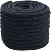 vidaXL Boottouw Koninklijk Blauw 100 m Polyester