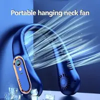 Karma Mini Bladloze Nekventilator - 5 Standen, Stil, USB-C Oplaadbaar met Digitaal Display