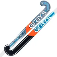 Grays DB4Xi Dynabow Senior Hockeystick Navy/Zilver