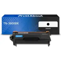 PrintAbout Toner TN-3600BK Zwart geschikt voor Brother